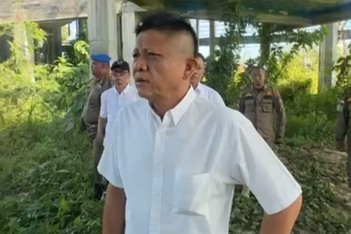 Bupati OKU Timur Tinjau GSC Martapura, Ajukan Bangub untuk Lanjutkan Pembangunan Tahun Ini