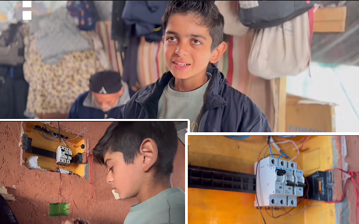 Bocah Cerdas Ini Dipanggil ‘Palestina Newton’ Karena Membuat Penerangan Sederhana di Kamp Pengungsian Gaza