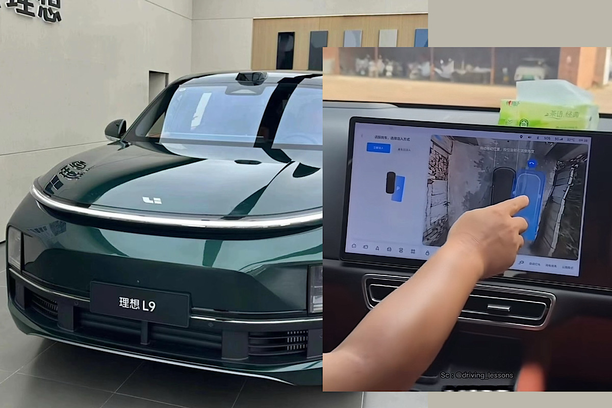 Li Auto 9 Mobil Listrik Tiongkok Bisa Parkir Otomatis Presisi ...