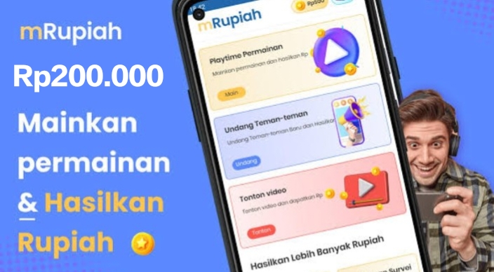 Dapat Saldo DANA Gratis Rp200.000, Cuma Login 5 Menit di mRupiah! 