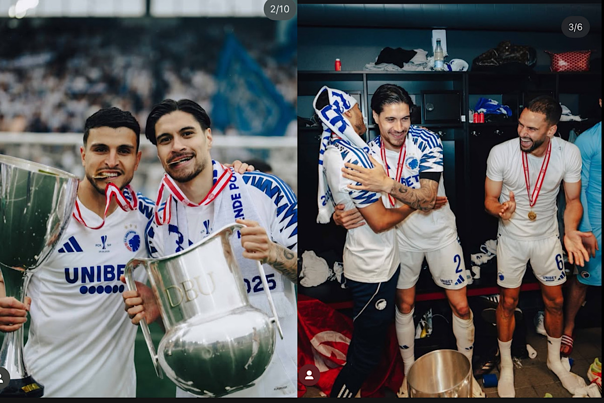 Kevin Diks Sukses Kawinkan 2 Piala Liga Denmark, Hanya 4 Hari FC Copenhagen Double Winner