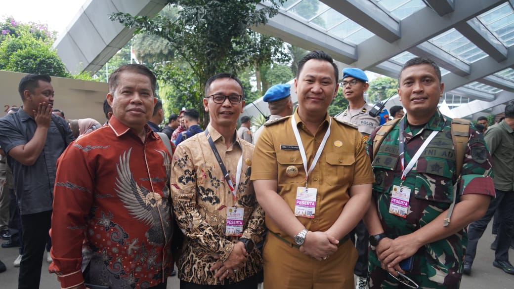 Pj Bupati Muara Enim Hadiri Rakornas 2024, Siap Sukseskan Program Asta Cita dan Pilkada Damai