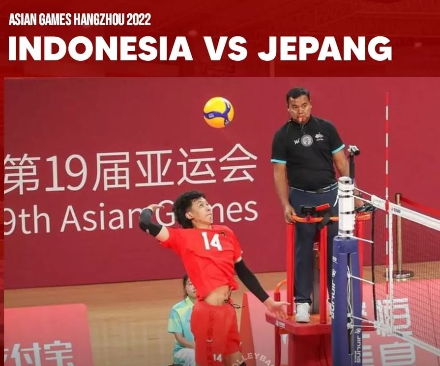 Tumbang dari Jepang Wajar, Ayo Timnas Voli Putra Indonesia Hari Ini Fokus Hadapi Afganistan di Asian Games 