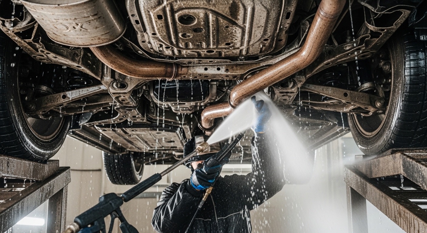 Jangan Cuma Body! Ini Tips Cuci Kolong Mobil Setelah Mudik Agar Pelek Tidak Berkarat