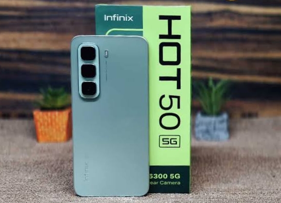 Terbaru! Infinix Hot 50 5G Ditenagai Chipset MediaTek Dimensity 6300 dan Kombinasi Sistem Operasi 