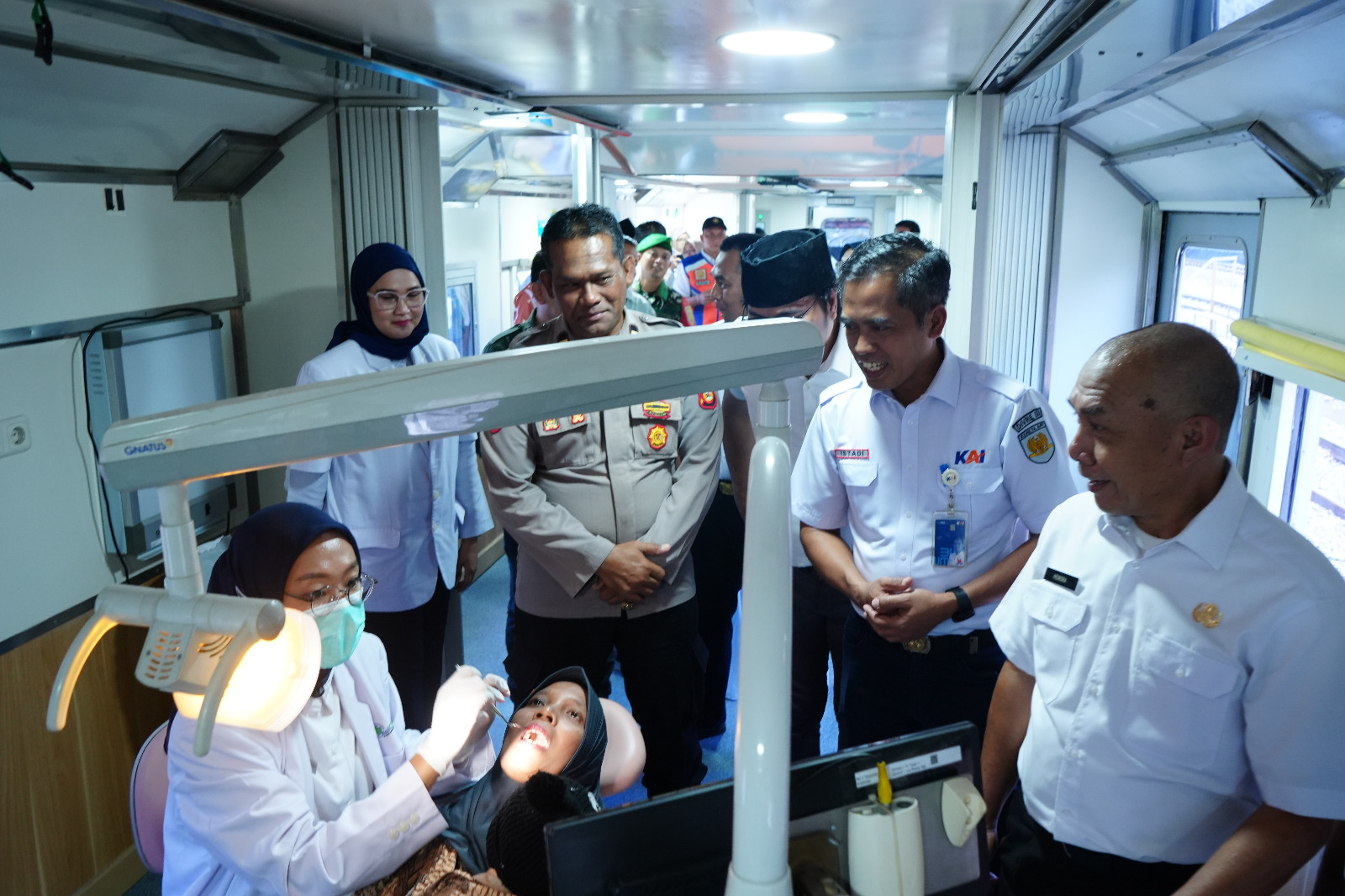 KAI Divre III Palembang Kembali Hadirkan Rail Clinic Untuk Peningkatan Kesehatan di Stasiun Payakabung