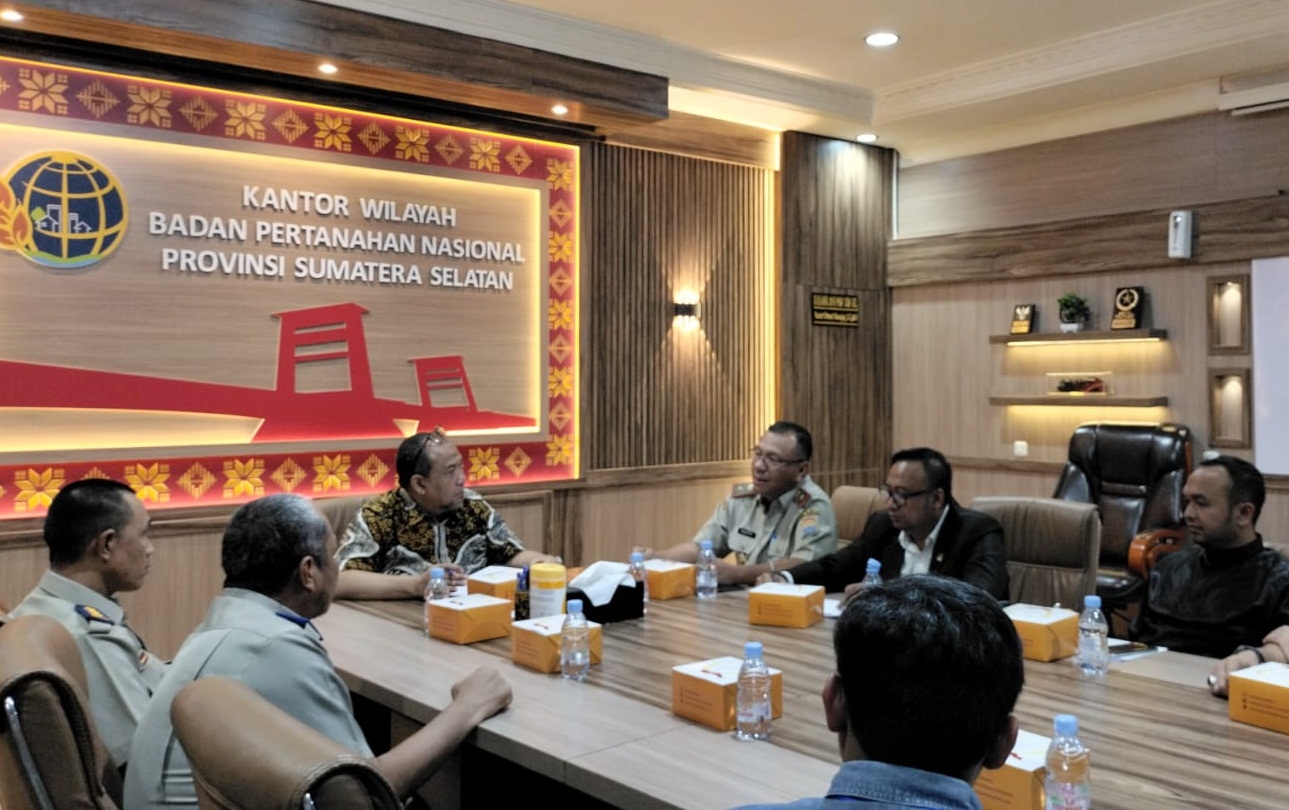  BPPD Bersama Komisi II DPRD Kota Palembang Datangi Kantor BPN, Ada Apa? 