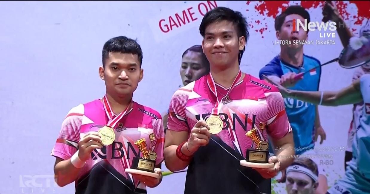 Leo/Daniel Memang Layak Juara Indonesia Masters 2023, Bungkam Pasangan Cina Straight Game 