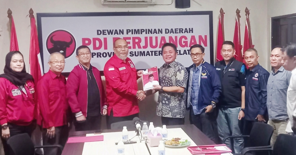 Bangun Sumsel Bersama PDIP, Herman Deru Lengkapi Berkas Formulir Siap Menuju Sumsel 1