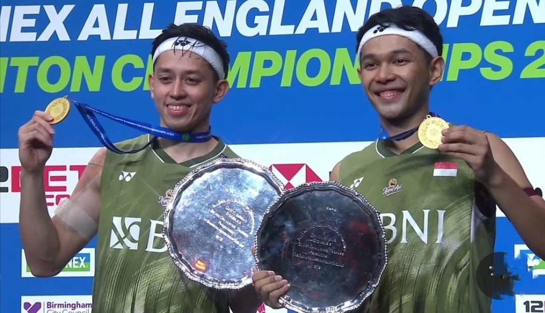 Bertanding 44 Menit, Fajar/Rian Berhasil Pertahankan Gelar Juara Ganda Putra All England