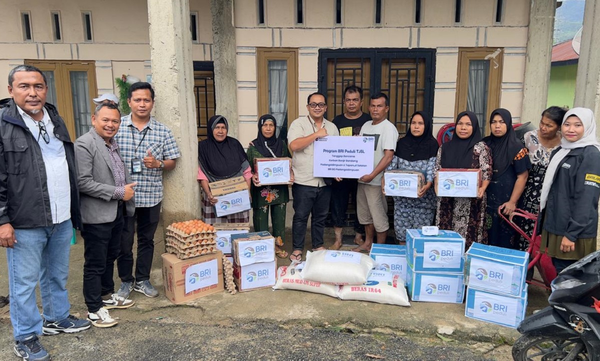Tanggap Bencana, BRI Peduli Bergerak Cepat Salurkan Bantuan Bagi Warga Terdampak di Wilayah Sumatera 