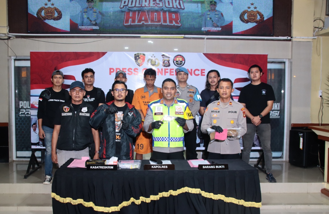 Pelaku Penganiayaan Gunakan Senpira Diamankan Polres OKI Kurang Dari 24 Jam