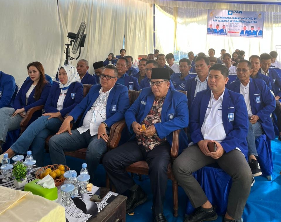 Mesin DPD PAN Ogan llir Mulai Bergerak, Siap Sukseskan Pemilu ke Depan 