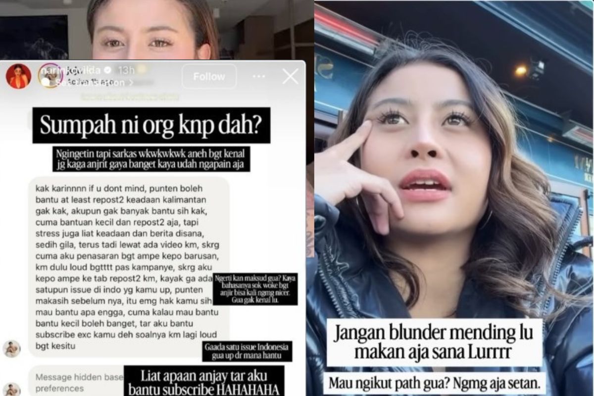 Awkarin Respons Pesan Aa Juju soal Karhutla Kalimantan, Tuai Sorotan