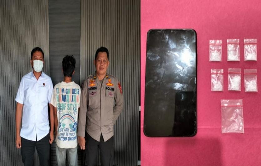 Tangkap Residivis Narkoba di SP Padang OKI, Polisi Sempat Dihalangi Massa, Mobil Dilempar