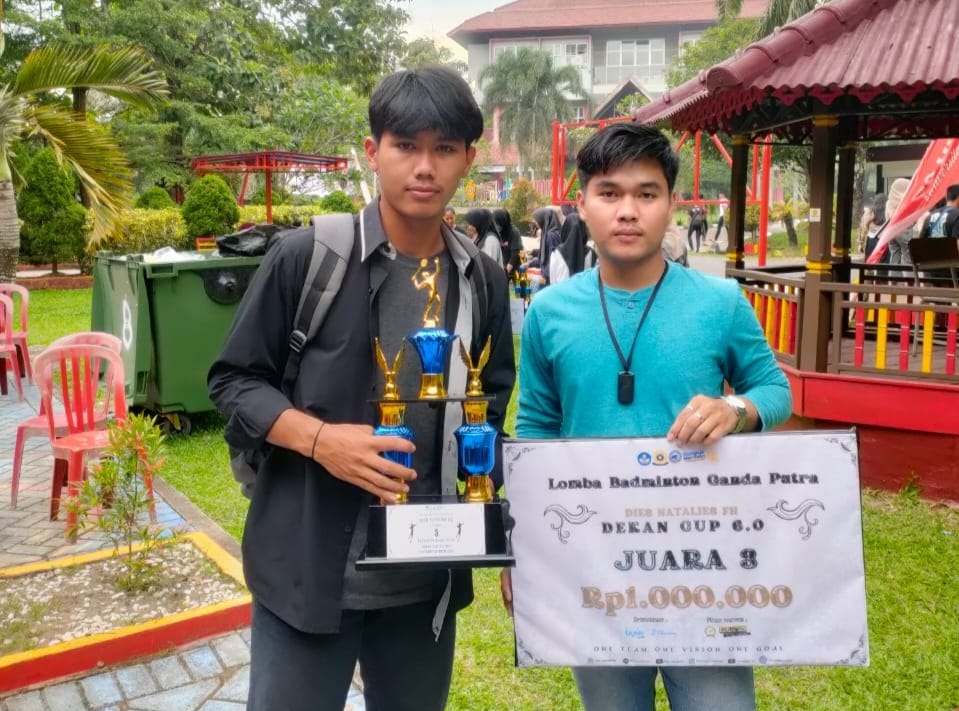 2 Mahasiswa Universitas Bina Darma Palembang Sabet Perunggu di Kejuaraan Bulutangkis