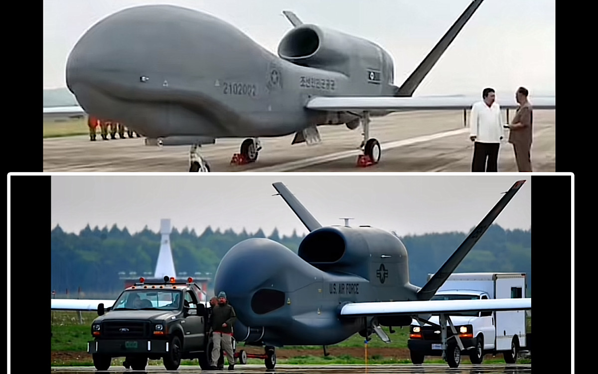 Kim Jong Un Rilis 2 Drone Perang Baru Tapi Dinilai Mirip Drone Amerika, Banyak Sanksi Tak Bikin Korut Melempem