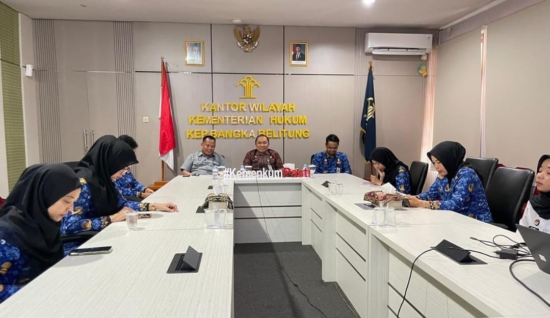 Webinar KUHAP 2025, Kanwil Kemenkum Babel Perkuat Pemahaman Aparatur Hukum