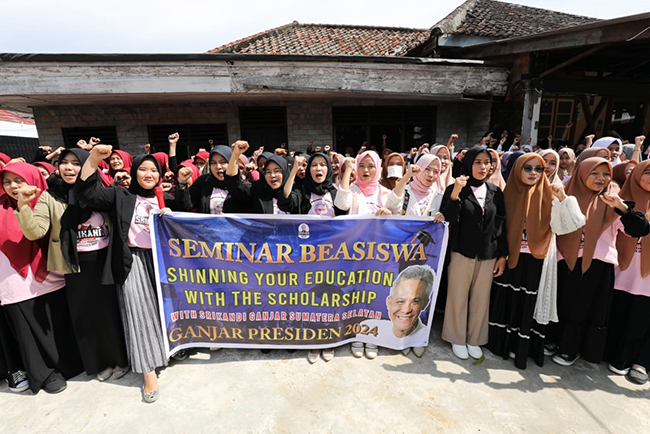 Srikandi Ganjar Sumsel Ajak Perempuan Majukan Pendidikan Indonesia
