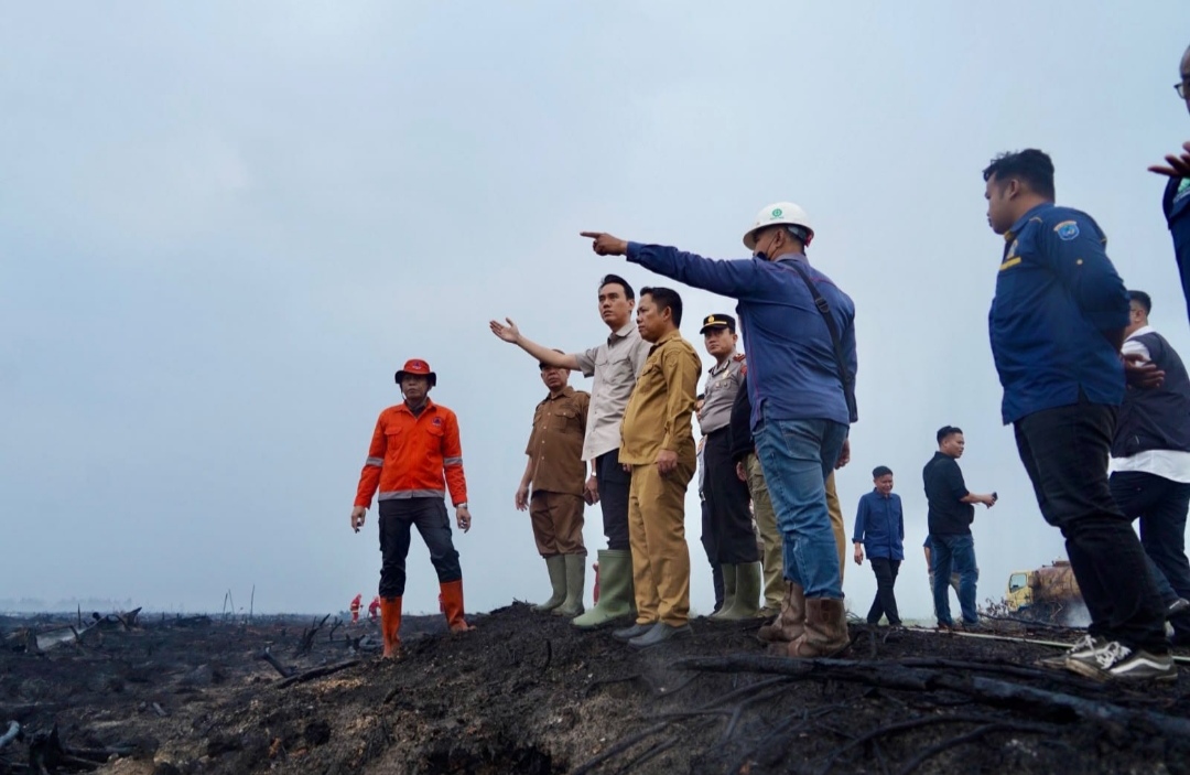 Hujan Bantu Pemadaman Karhutla di OKI, Satgas Lanjutkan Pendinginan