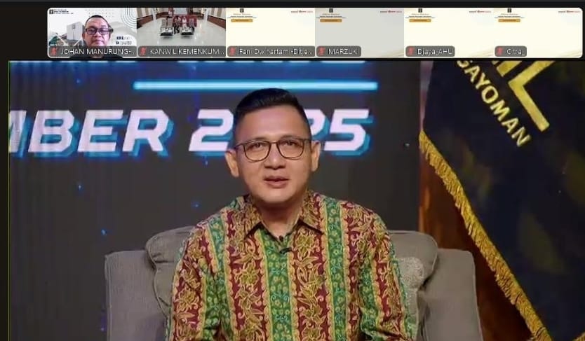 Kemenkum Babel Ikuti FGD Nasional Strategi Implementasi KUHP Baru dalam Produk Hukum Daerah