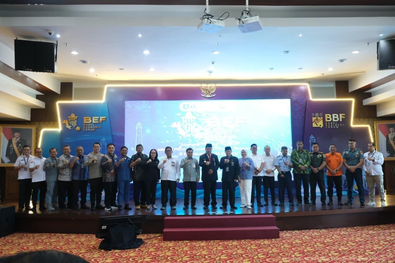 Kanwil Kemenkumham Babel Dorong Penguatan Regulasi Hilirisasi Perikanan di Babel Economic Forum 2025