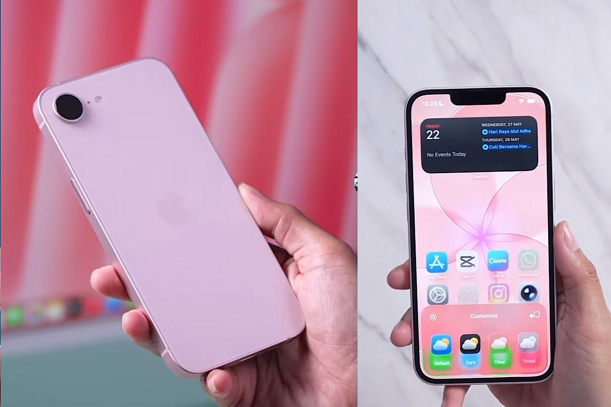 iPhone 17e Sudah Rilis, Ukurannya Ternyata Mungil 6,1 Inch, Bikin Gemes Warna Soft Pink
