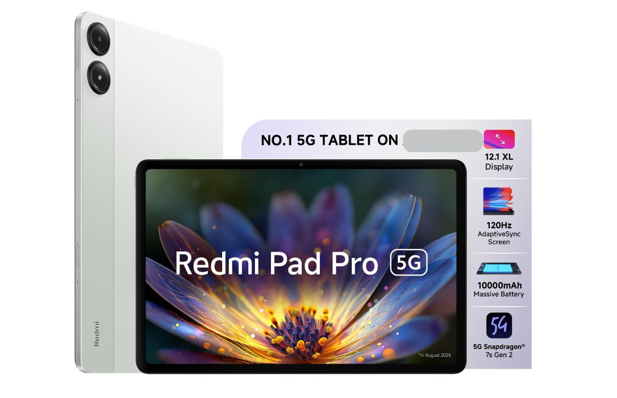Redmi Pad Pro 5G Hadir! Tablet Dual SIM 5G, Layar 12,1 inci Tajam dengan Performa Kencang