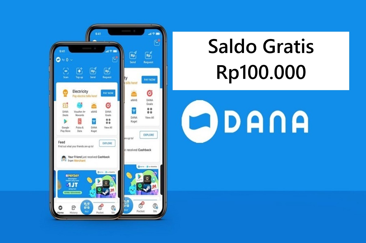 Dapatkan Saldo Gratis hingga Rp100.000 dengan Langsung Klaim Link DANA Kaget