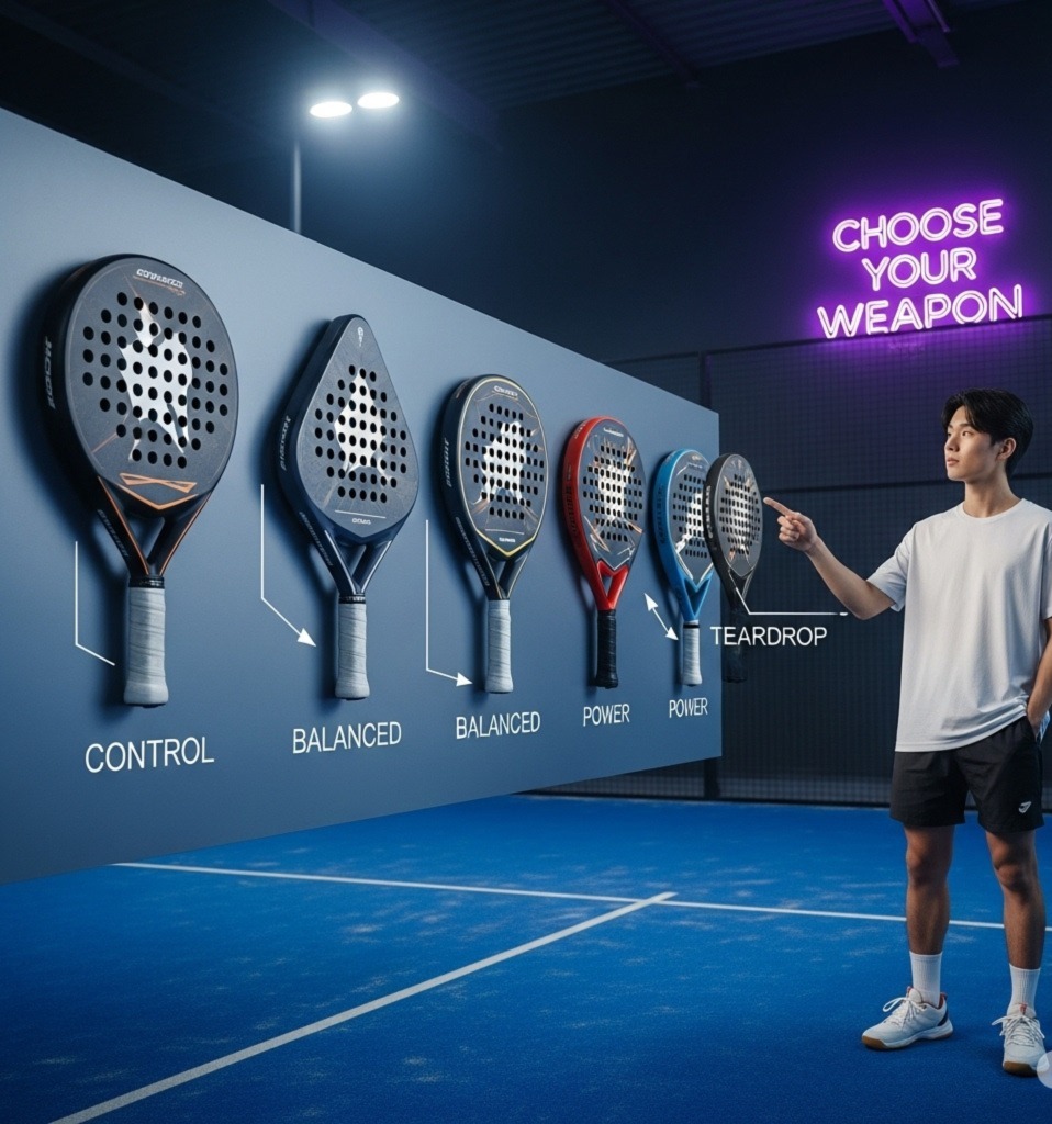 Raket Paddle Beda Banget dari Tenis, Ini Panduan Lengkap Buat Pemula Biar Gak Salah Beli