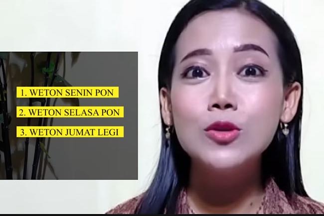 Alamak! Tak Hanya Bicara Gerhana Sesuai Primbon, Wanita Ini Bicara Utang Karma dan 9 Weton Rezeki Melimpah 