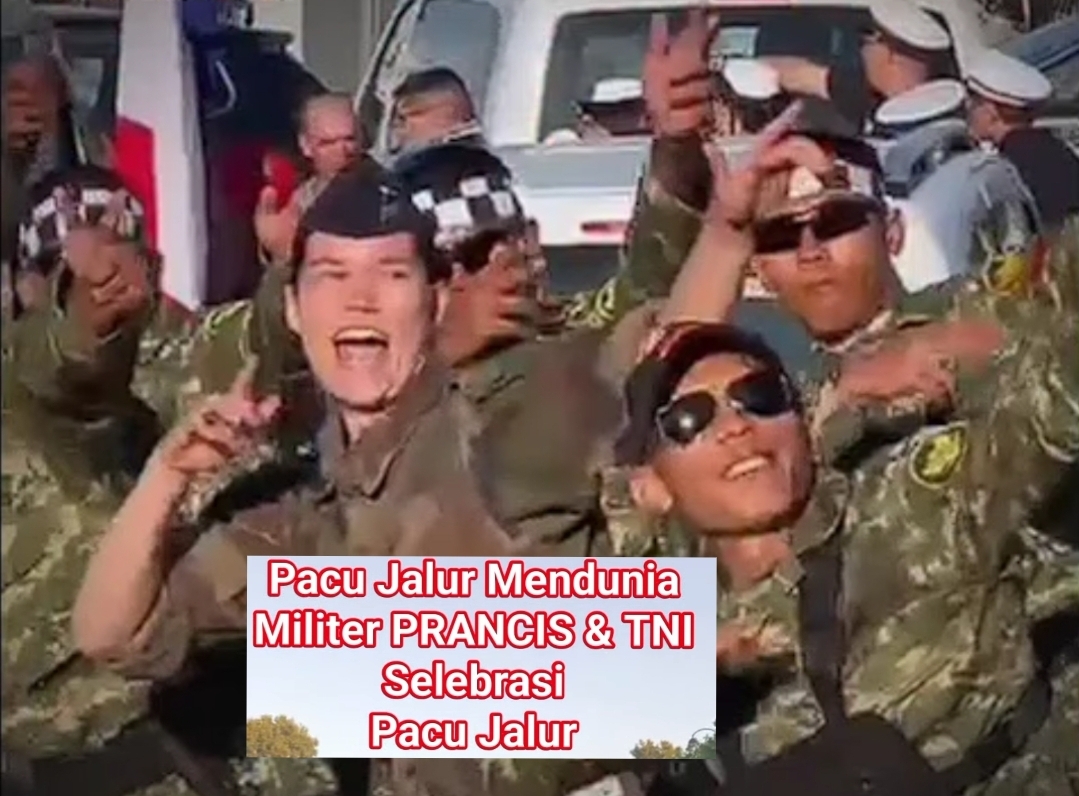 MENDUNIA, Tari Pacu Jalur Jadi Simbol Persahabatan TNI dan Tentara Prancis di Serangkaian Bastille Day 2025
