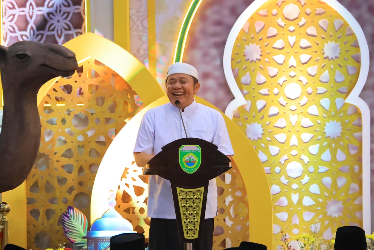 Gubernur Herman Deru Akhiri Pengajian Ramadhan Pemprov Sumsel, Perkuat Silaturahmi Pemerintah dan Masyarakat