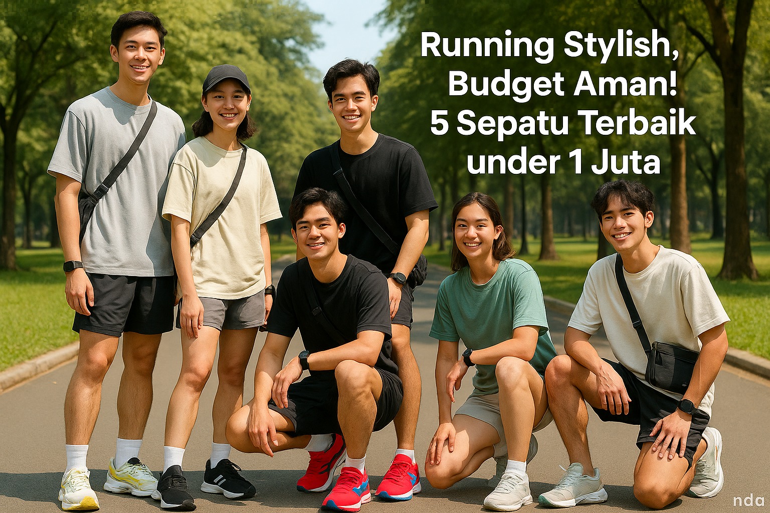 Jangan Asal Beli! Ini Sepatu Running Terbaik Under 1 Juta Versi Gen Z