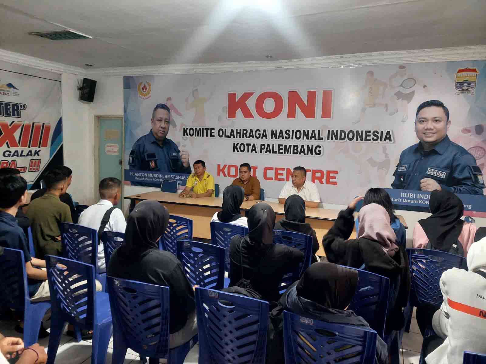 Lepas Tim Futsal, Ketum KONI Palembang Yakin Juara