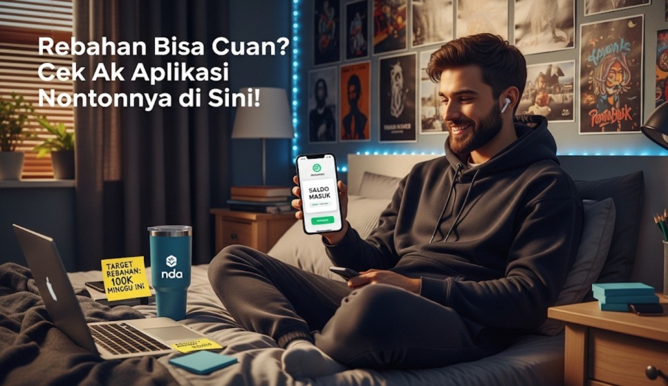 Nonton Dibayar, Rebahan Dapet Cuan! Cek Situsnya di Sini!