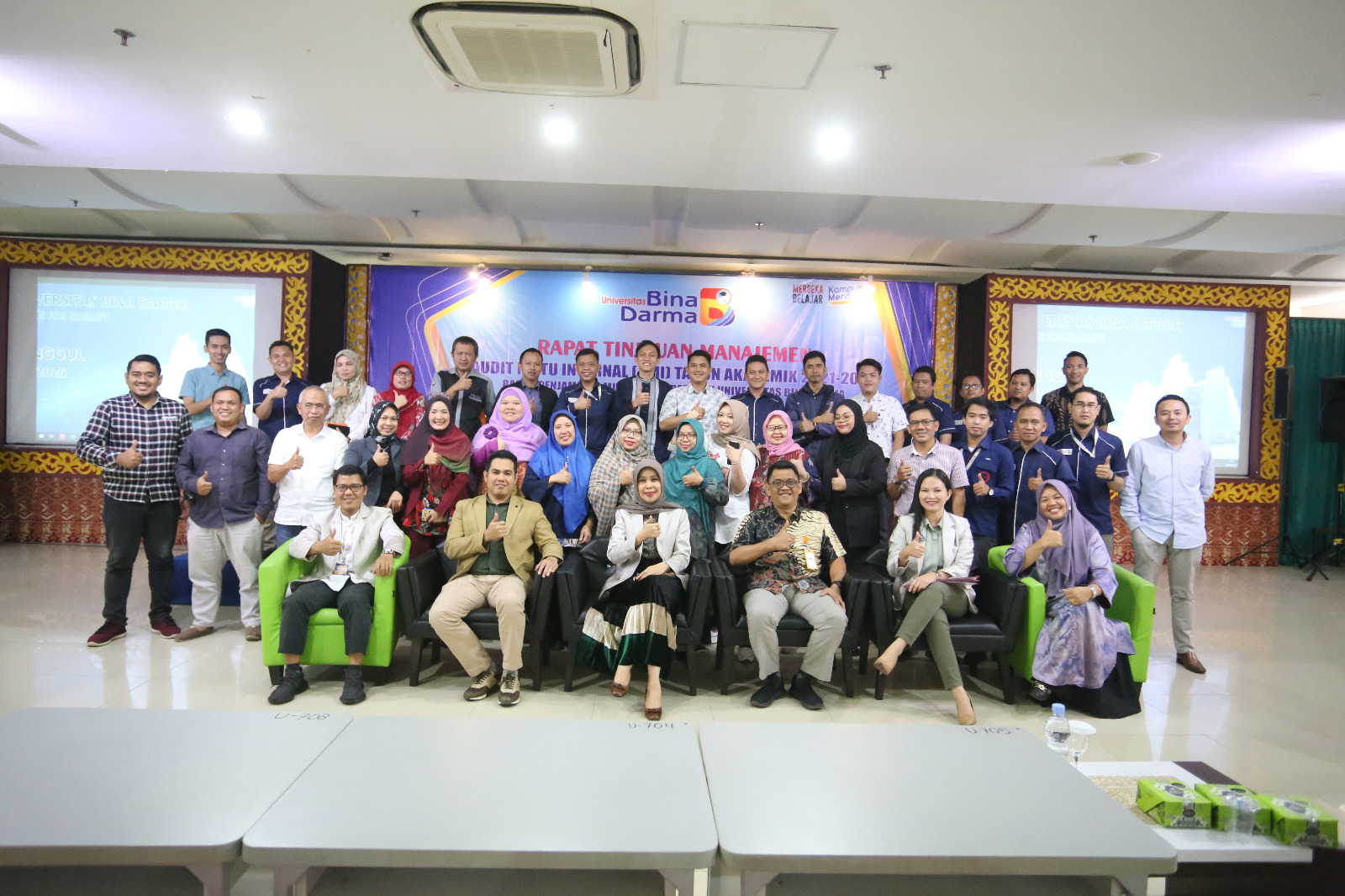 Universitas Bina Darma Palembang Lakukan Audit untuk Pastikan  Mutu Internal Unit Kerja