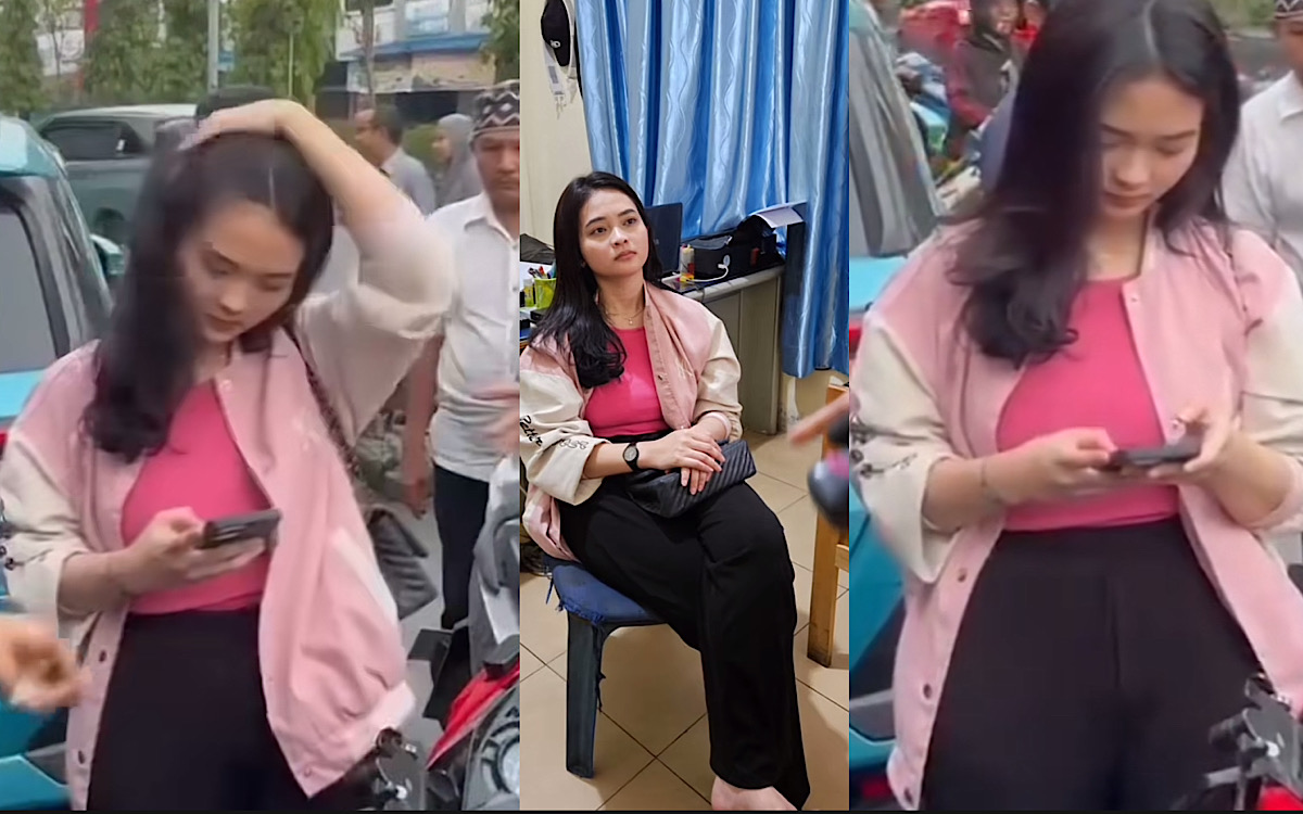 Viral Main Handphone Betulin Rambut Mahasiswi Pulang Dugem Santuy Usai Tabrak Emak-emak Hingga Tewas 