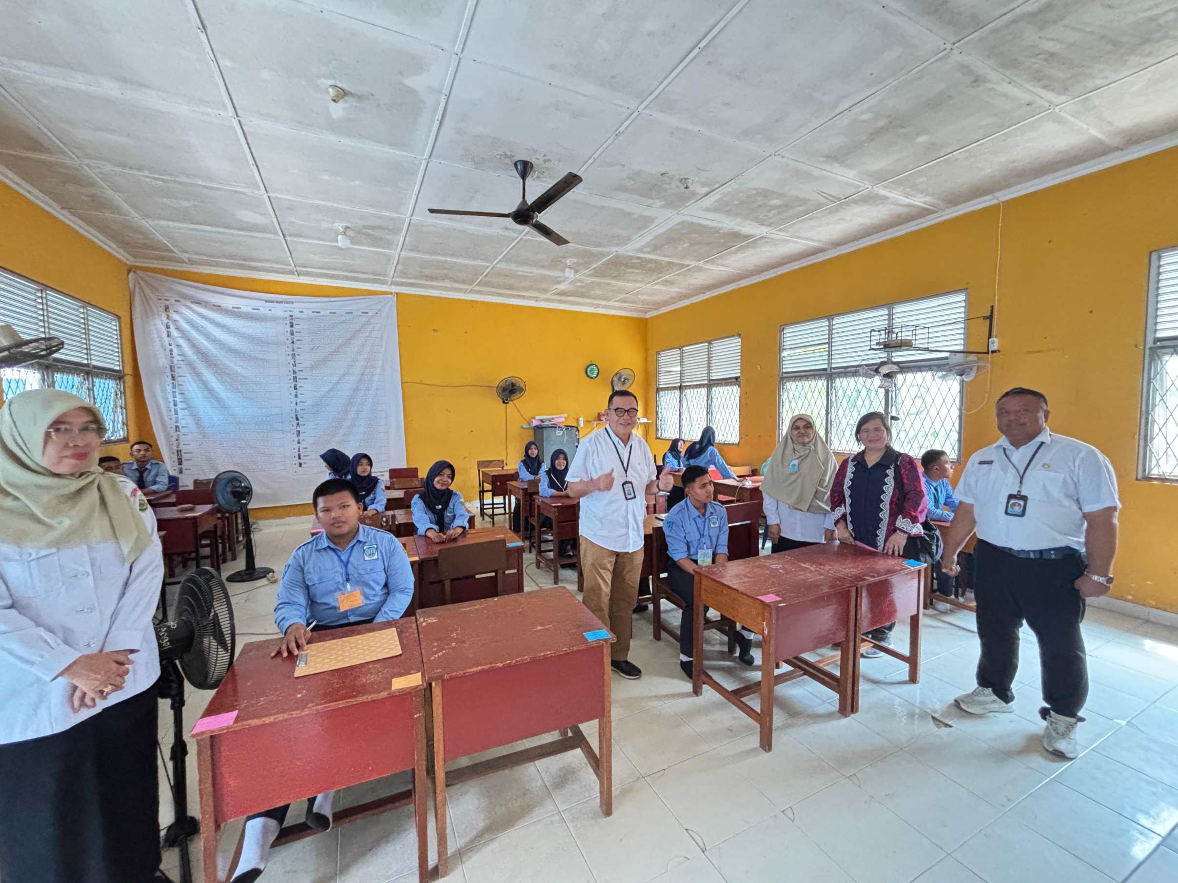 Kunjungi SMAN 1 Indralaya Ogan Ilir, Dewan Pendidikan Sumsel Pantau Mutu Pendidikan di Sekolah