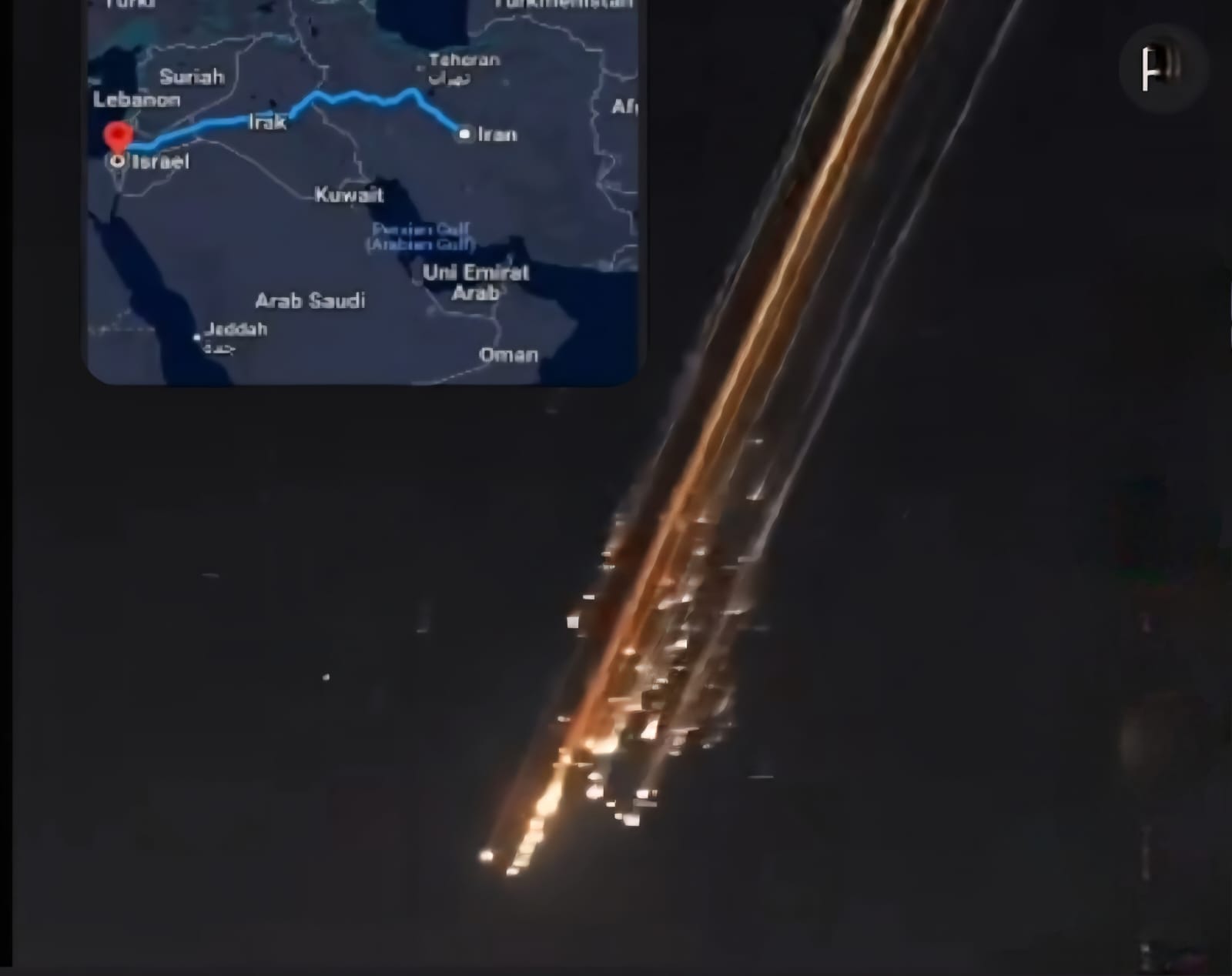 GILA, Ratusan Rudal Hipersonik Irak Butuh 11 Menit Hantam Tel Aviv, Iron Dome Menyerah