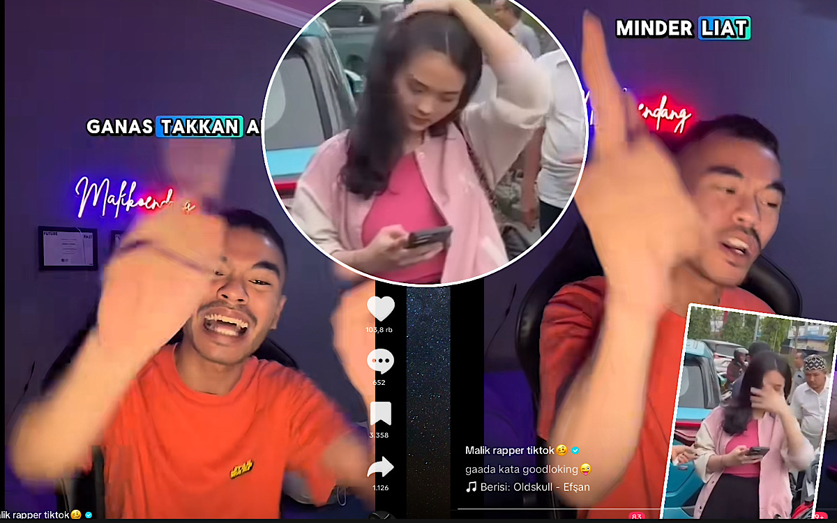 Mahasiswi Habis Dugem Tabrak Emak-emak Langsung Dibuatkan Lagu Malik Rapper Tiktok: ‘Jangan Ada Kata Damai’