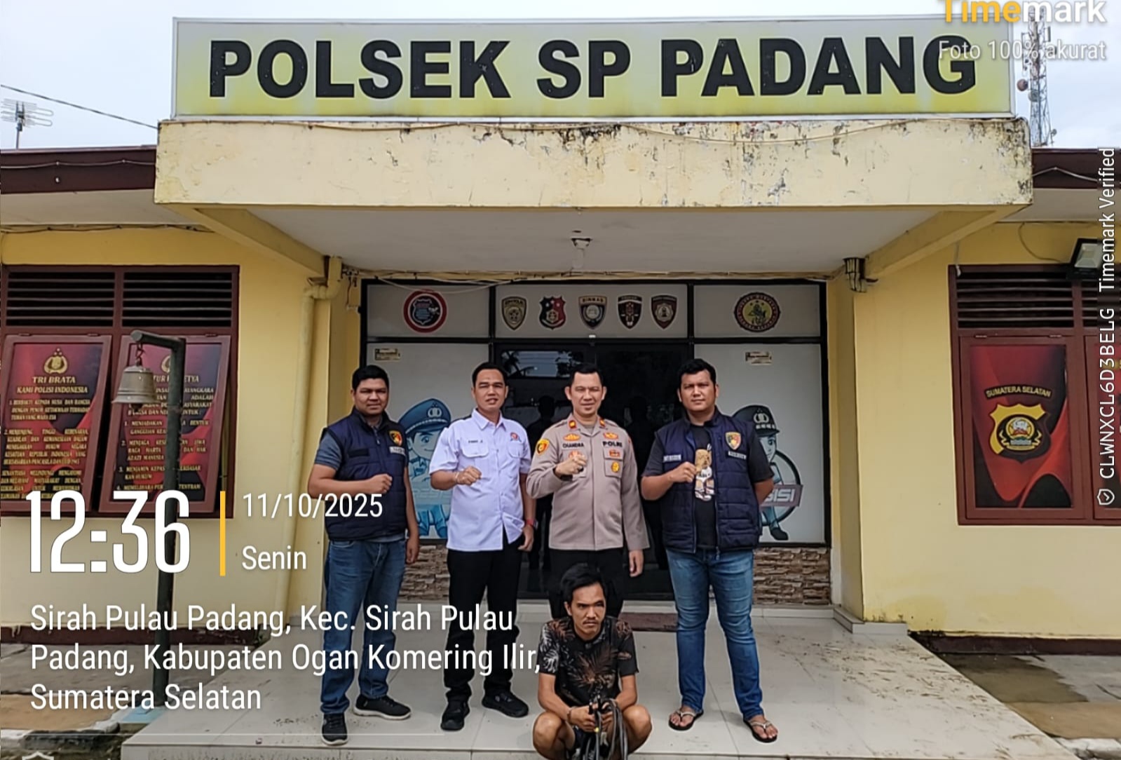 Nang Diamankan Polsek SP Padang Curi Kabel Tower