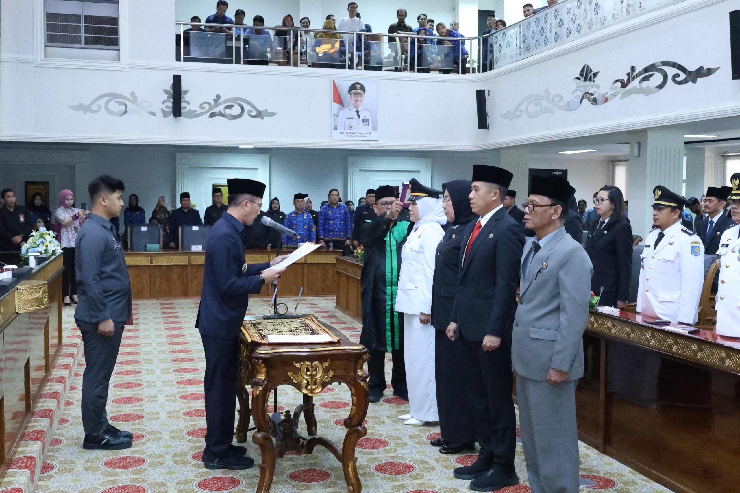 Percepat Pelayanan, Ratu Dewa Bongkar Kabinet Eselon III dan IV di Lingkungan Pemkot Palembang