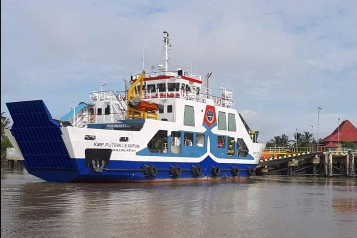Kapal Roro KMP Puteri Leanpuri Diambil Alih Kementerian Perhubungan RI