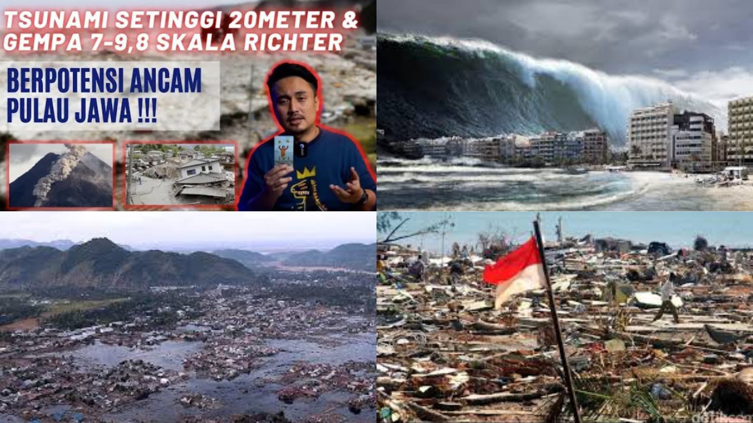 Innalillah! Tahun 2023 Indonesia Diramalkan Bakal Tenggelam, Denny Darko Sebut Ada Tsunami Setinggi 20 Meter