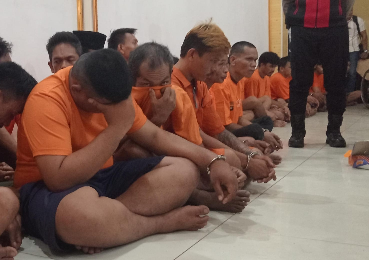 Operasi Sikat Musi I 2025, Polres Banyuasin Ungkap 56 Kasus, Tangkap 61 Orang