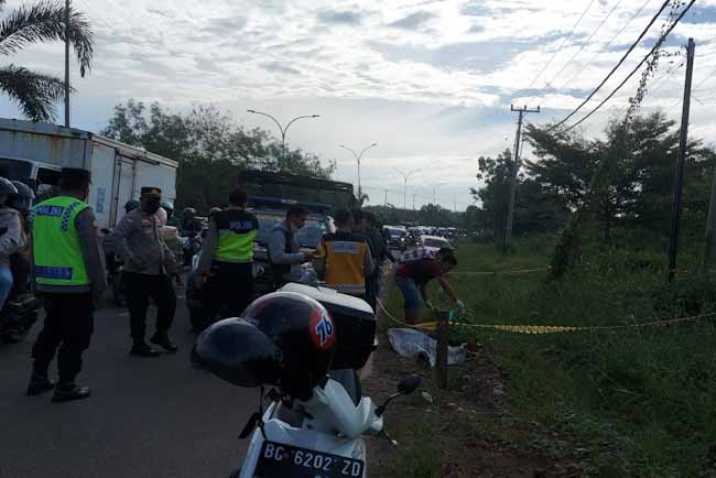 BREAKING NEWS: Mayat Wanita di Jalan Noerdin Pandji Palembang