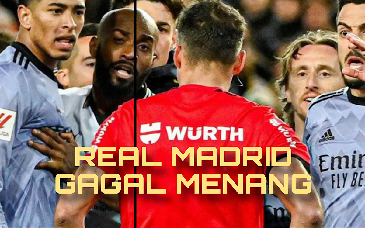 Real Madrid Gagal Menang di Markas Valencia, Gol Menit Akhir Bellingham Batal, Wasit Dituding Biang Kekalahan 