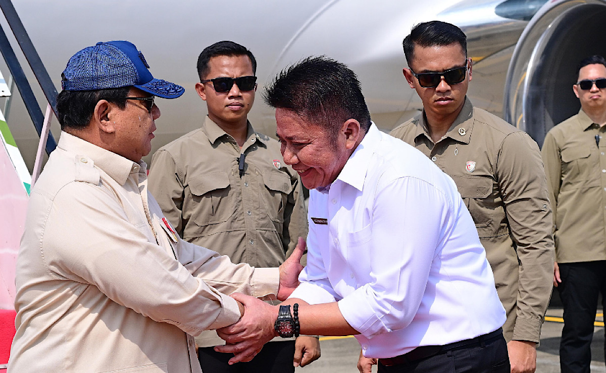 Gubernur Herman Deru Dampingi Presiden Prabowo Lakukan Tanam Padi Serentak di 14 Provinsi Se-Indonesia