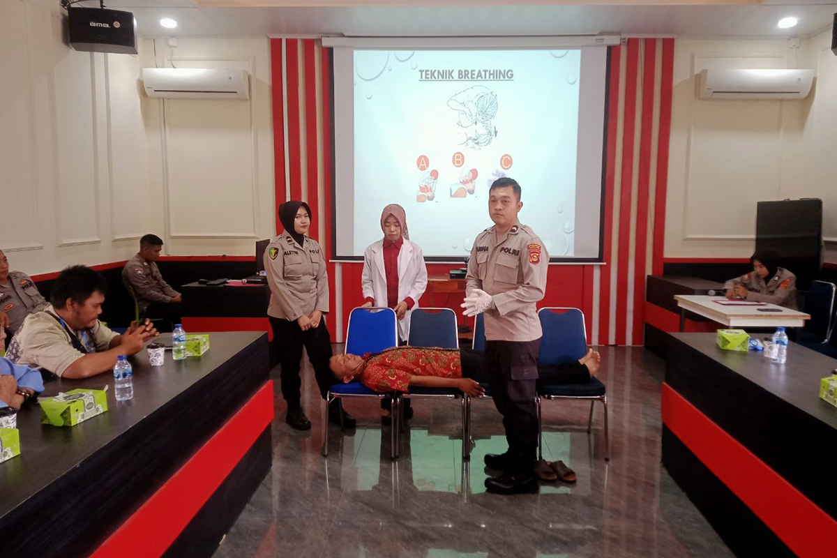 Polres Muara Enim Gelar Pelatihan Tingkatkan Kemampuan Kasat Kamling